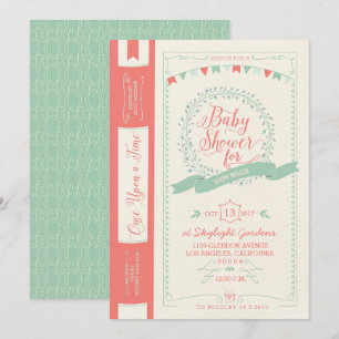 Boek Baby Douche Uitnodigingen - Fairy Tale Uitnod