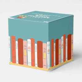 Boek Baby shower, Brunch en Boeken, Genderneutraal Bedankdoosjes