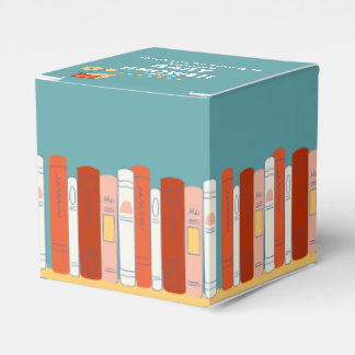 Boek Baby shower, Brunch en Boeken, Genderneutraal Bedankdoosjes