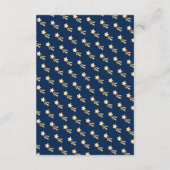 Boek Baby shower voor buitenste ruimtectoren voor  Informatiekaartje (Achterkant)