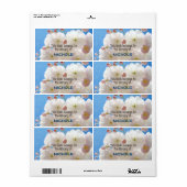 Boek behoort tot de bibliotheek van Jouw naam labe Etiket (Full Sheet)