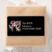 Boek Behoort tot Jouw naam stickers Lily Book labe (Insitu)