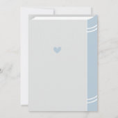 Boek Bibliotheek Bouwen Baby Boy Douche Lichtblauw Kaart (Achterkant)