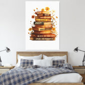 Boek Black History Month Canvas Afdruk (Insitu (Slaapkamer))