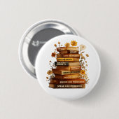 Boek Black History Month Ronde Button 5,7 Cm (Voorkant /achterkant)