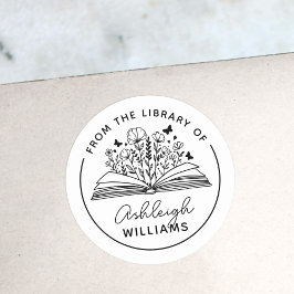 Boek Blooms & Butterflies uit de bibliotheek van Ronde Sticker