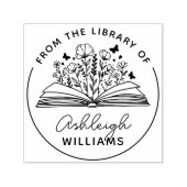 Boek Blooms & Butterflies uit de bibliotheek van Zelfinktende Stempel (Design)