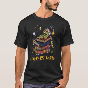 Boek Boek Boek Literatuur Teacher Library 3 T-shirt