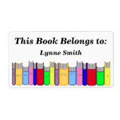 Boek Bord Etiket (Voorkant)