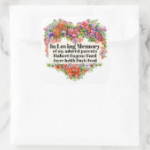 Boek Bord in Memoriam Sticker (Tas)