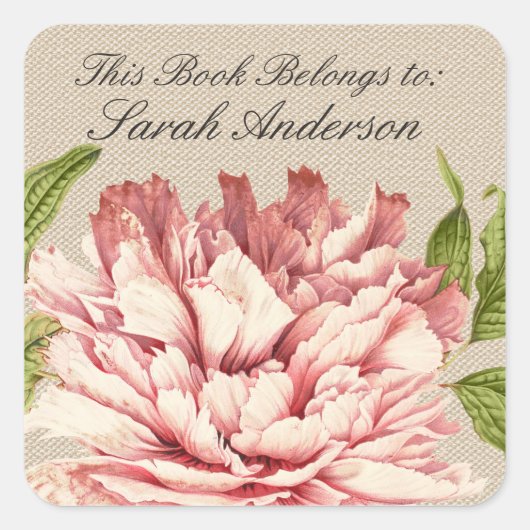  boek bord Stickers Dit boek behoort tot (Voorkant)