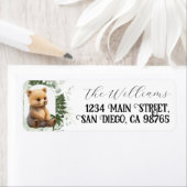 Boek bos bos bos bos bos, bos etiket (Insitu)