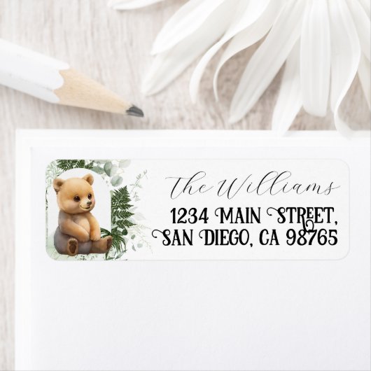 Boek bos bos bos bos bos, bos etiket (Insitu)