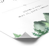 Boek bos bos gebergte poster (Hoek)