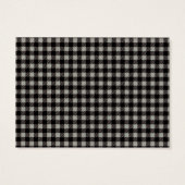 Boek Boy Baby shower Lumberjack Plaid Beer n Cubs Visitekaartje (Achterkant)