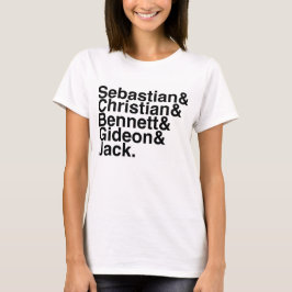 Boek Boyvriend Sebastian, Christelijk, Bennett... T-shirt