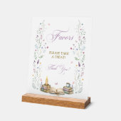 Boek Bruiloft Feest Favoren Acryl Bord (Hoek)