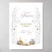 Boek Bruiloftsshower Favorieten Poster (Voorkant)