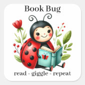 Boek Bug Sticker Schattige lieveheersbeestje Bug S (Voorkant)