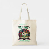 Boek Canvas tas Fantasy Readers Society (Achterkant)