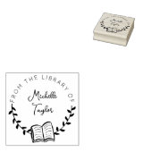 Boek Cirkel uit de bibliotheek van Rubberstempel (Gestempeld)