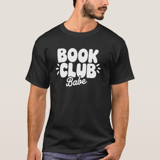 Boek Club Babe T-shirt (Voorkant)