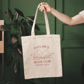 Boek Club Bachelorette Bookish Hand getekend Tote Bag