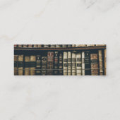  Boek Club boek tracker kaart Bladwijzer Mini Visitekaartje (Achterkant)