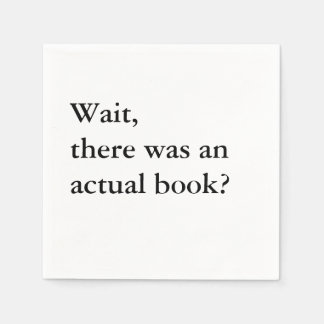 Boek Club Cocktail Servetten - Wacht