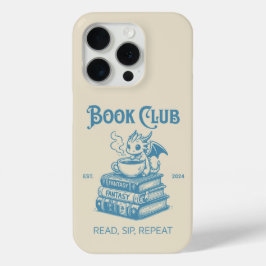 Boek Club Fantasy Dragon Lovers iPhone 15 Pro Case