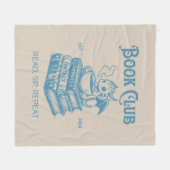 Boek Club Fantasy Dragon Lovers Fleece Deken (Voorkant (Horizontaal))