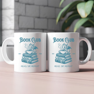 Boek Club Fantasy Dragon Lovers Koffiemok