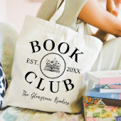 Boek Club Gift Gepersonaliseerde Lezers Canvas tas