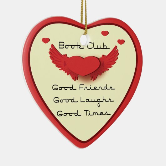 Boek Club Hart ornament (Rechts)