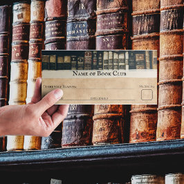  Boek Club lezen tracker kaart Bladwijzer