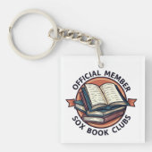 Boek Club Lid Sleutelhanger (voorkant)
