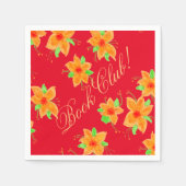 Boek Club Luncheon Servetten (Voorkant)