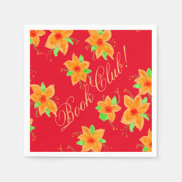 Boek Club Luncheon Servetten