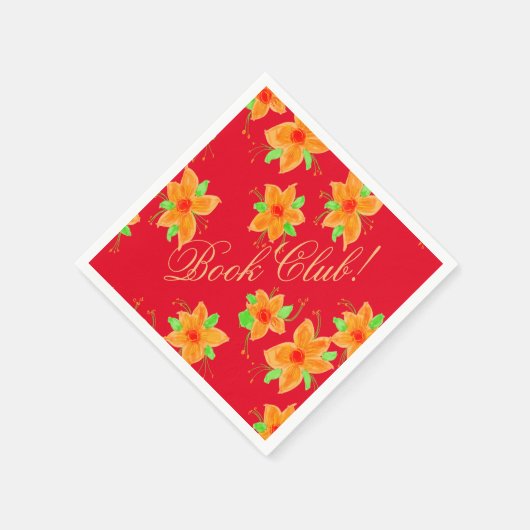 Boek Club Luncheon Servetten (Hoek)