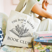 Boek Club Naam Custom Gift Tote Bag