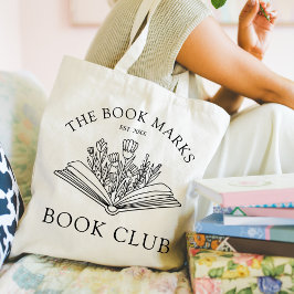 Boek Club Naam Custom Gift Tote Bag