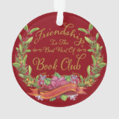 Boek Club Vriendschap Ornament (achterkant)