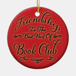 Boek Club Vriendschap Ornament