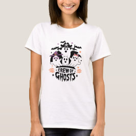 Boek Crew of Ghosts Halloween Family Matching T-shirt