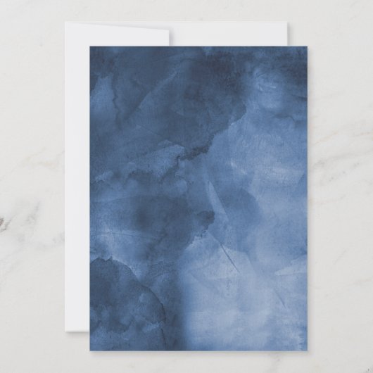 Boek de Tickets | Wereldkaart Blue Save the Date (Achterkant)