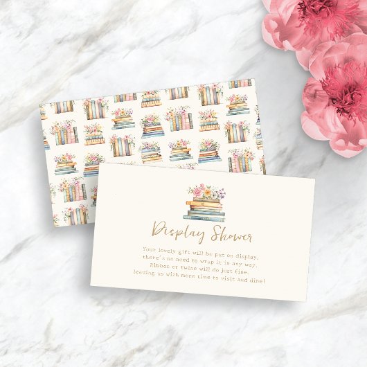 Boek Display Douche Kaart