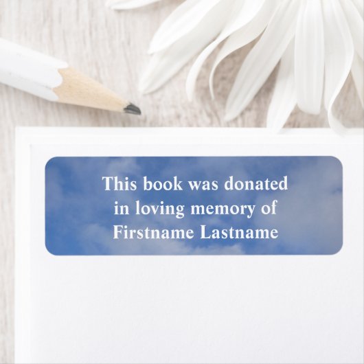 Boek Donatie Sky Sticker (Insitu)