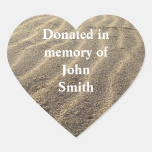 Boek Donatie Sticker Sand