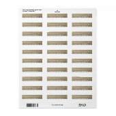 Boek Donatie Sticker Sand (Full Sheet)