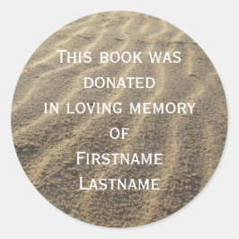 Boek Donatie Sticker Sand